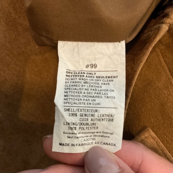 Brown Leather Skirt - Picture 7 of 7